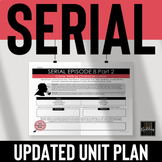 Serial Podcast Season One Unit Plan, Activities, and Literary Nonfiction Study