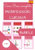 Serie Rosa Montessori en Español. (Montessori pink series 