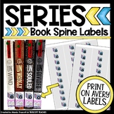 Series Book Spine Labels for your Classroom Library