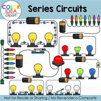 Preview of Series Circuits Clip Art