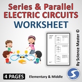 Series and Parallel Electric Circuits Worksheet