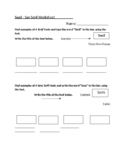 Serif/San Serif Worksheet