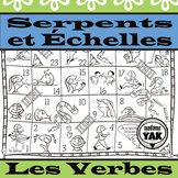 Jeu de Serpents et Échelles Les Verbes: French Snakes and 