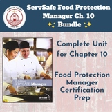 ServSafe 7th Ed Food Protection Manager Ch 10 | Notes, Que
