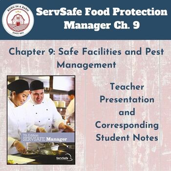 Preview of ServSafe 7th Ed Food Protection Manager Ch 9 | Presentation & Student Notes