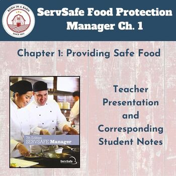 Preview of ServSafe 7th Ed Food Protection Manager Ch 1 | Presentation & Student Notes