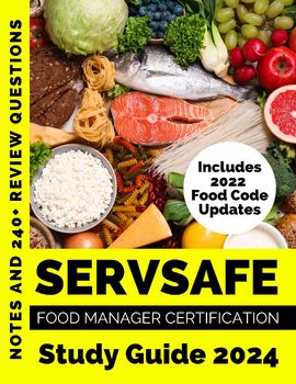 serv safe book to study ca managers test for restaurant