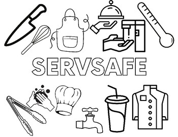 Preview of ServSafe Review and Refresh Weekly Book