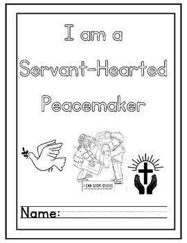 Preview of Servant-Hearted Peacemaker Activities