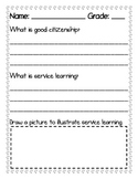 Service Learning Prior Knowledge Questions