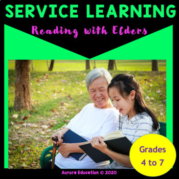 Preview of Service Learning Reading with Senior Citizens