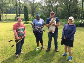 Preview of Service Learning in the Community: Helping the elderly & disabled with yard work