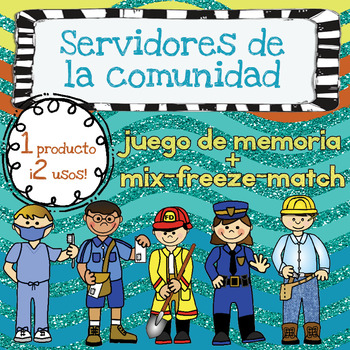 Preview of Servidores de la Comunidad - {2 en 1} Mix-Freeze-Match & Juego de Memoria