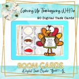 Serving Up Thanksgiving WH Questions BOOM Cards – Speech T