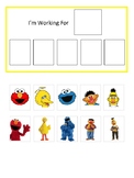 Sesame Street Character Token Board