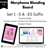 Set 1: Suffix -S & -ES Blending Board