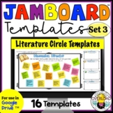 Set 3 Google Jamboard Templates: 16 Reusable Literature Ci