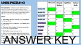 Set 3: Logic Puzzles for Critical Thinking, Close Reading,