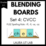 Set 4: Blending Board: FLSZ Rule (-ff, -ll, -ss, -zz)