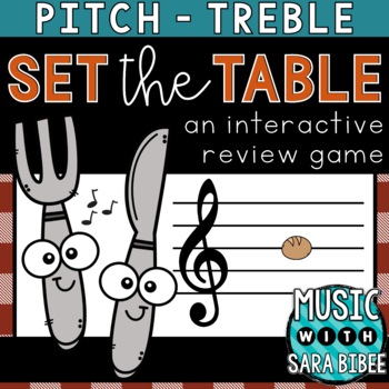 Preview of Set The Table (Treble) an Interactive Music Concept Review Game