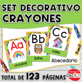 Set decorativo - Crayones