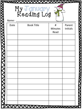 Set of 12 Themed Monthly Reading Logs by Mrs Peace Love Learn | TPT