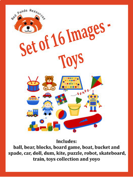 Preview of Set of 16 Images - Toys