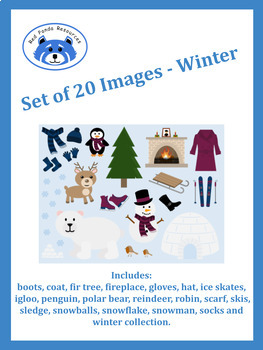 Preview of Set of 20 Images - Winter