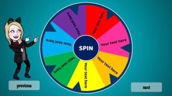 Spinner in Google Slides 