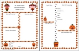 Set of 3 Halloween Themed Newsletters