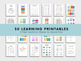 Set of 30 Resourceful Educational Posters - Multicolour Theme
