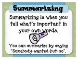 Set of Reading Comprehension Strategy Posters