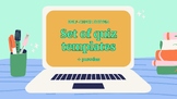 Test, quiz activity (Excel / Google Spreadsheet template)