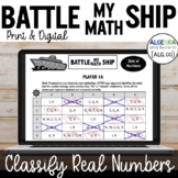 Classify Real Numbers Activity | Battle My Math Ship Game 