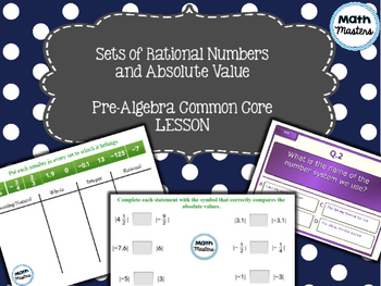 Preview of Sets of Rational Numbers and Absolute Value