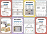 Sets of numbers and real number system BUNDLE