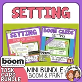 Setting Boom Cards and Task Cards Digital - 32 Cards - 2 F