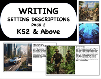 Preview of Setting Descriptions Presentation Pack 2 (KS2 and KS3)