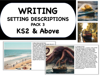 Preview of Setting Descriptions Presentation Pack 3 (KS2 and KS3)