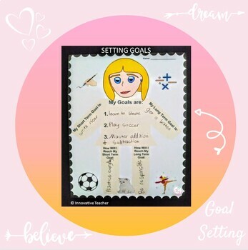 Preview of Setting Goals Activity | Health (Classroom Display)