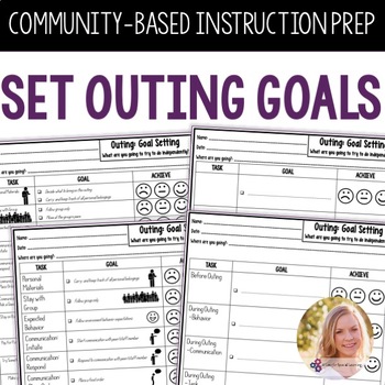 Preview of Setting Goals for Community Based Instruction Field Trip Outing