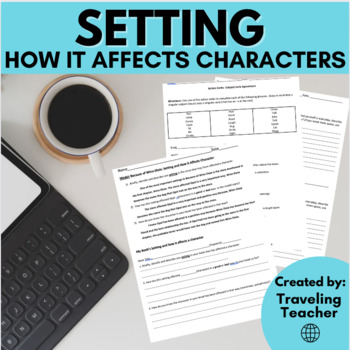 Preview of Setting & How It Affects Characters: ELA Test Prep & Reading Skills