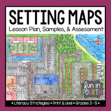 Setting Maps - Story Writing Lesson with Assessment