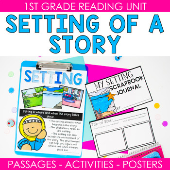 Preview of Setting Of A Story Reading Lesson Plans, Worksheets, Activities