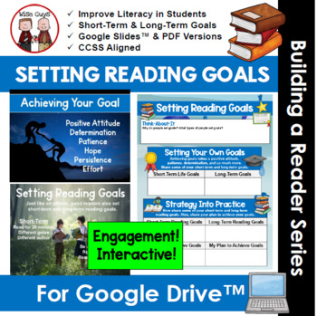 Preview of Setting Reading Goals Google Drive