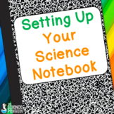 Setting Up Your Science Notebook | 3rd 4th 5th 6th Grade