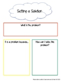 Setting a Solution: A Think-It-Through Worksheet