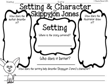 Setting and Character FREEBIE inspired by Skippyjon Jones ...