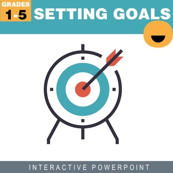 Preview of Setting and Reaching Goals Interactive PowerPoint