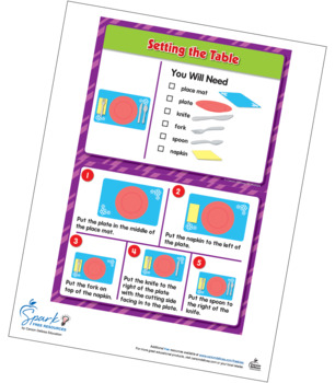 Setting the Table Free Activity by Carson Dellosa Education | TPT